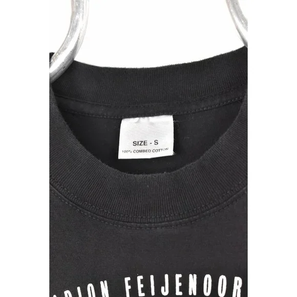 Vintage Feyenoord Rotterdam shirt, 2002 UEFA Europa League black tee - AU XS - Picture 5 of 5